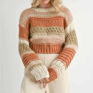 NWT Sadie & Sage chunky knit sweater